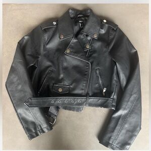 Forever 21 Black Leather Jacket